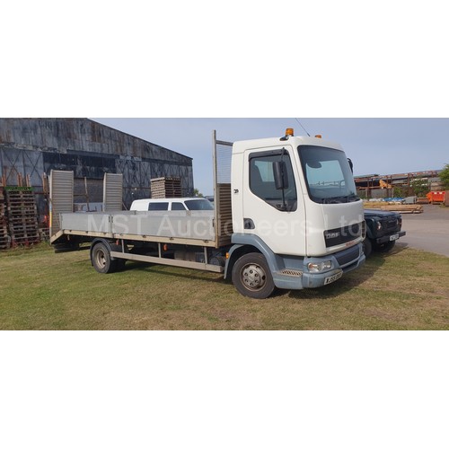 665 - DAF FA LF45.180 7.5ton Dropside truck Reg: WJ55 OKK, 1st reg. 05/01/2006, 5880 cc Diesel New Plate t... 