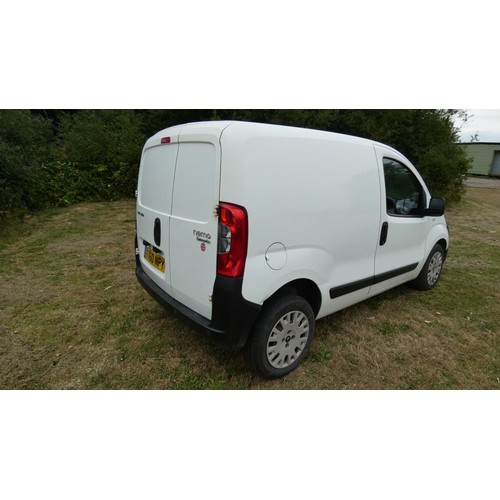 663 - Citroen Nemo 610 Enterprise HDi Van, White, Reg: YT60 NPY, 09/09/2010, 5 spd manual diesel 1399cc. M... 