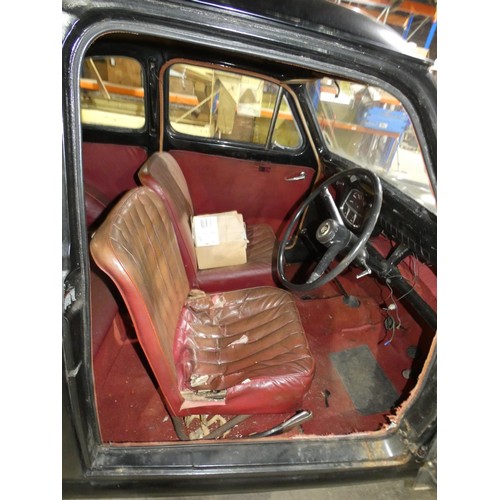 667 - Austin A30, 2 door saloon, Black, Reg: VUO 515, First reg 3rd Oct 1956, 800cc petrol, Mileage 48,976... 