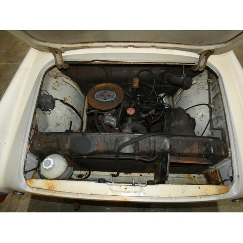 666 - Rare Renault Caravelle, 2 door  Convertible, White, Reg OCV 386F, decl. manufactured in 1968, 1st re... 