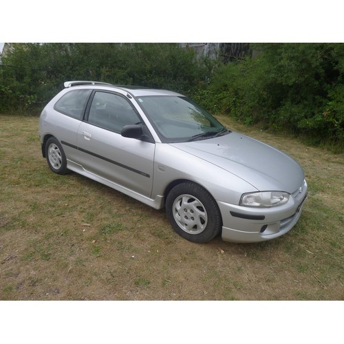 662 - Mitsubishi Colt Mirage, Silver, 3 dr hatchback, Reg WF02 PYU, 29/04/2002, 5 Spd manual petrol 1597cc... 