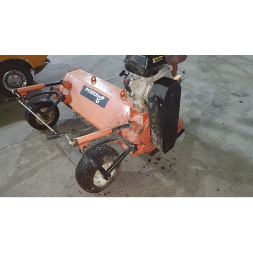 670 - Powerup ATV 150 Flail mower, tow behind, quad / mule/ tractor, self powered with 15hp Loncin 420cc p... 