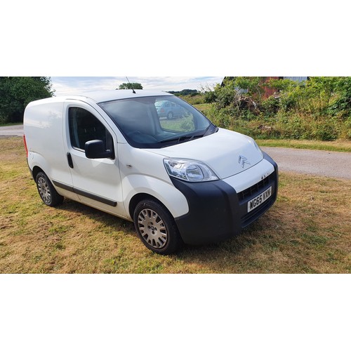 669 - Citroen Nemo 590 Enterprise HDI, White panel van, Reg: WG65 VXN, 30/10/2015, 5 spd manual diesel 124... 