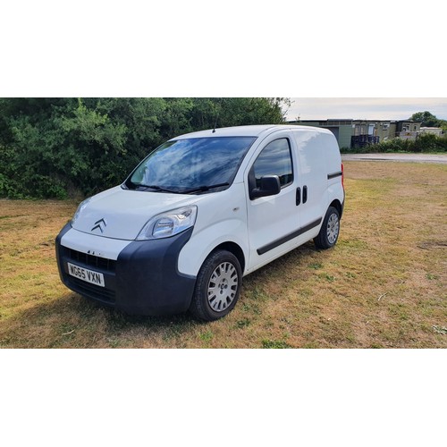 669 - Citroen Nemo 590 Enterprise HDI, White panel van, Reg: WG65 VXN, 30/10/2015, 5 spd manual diesel 124... 