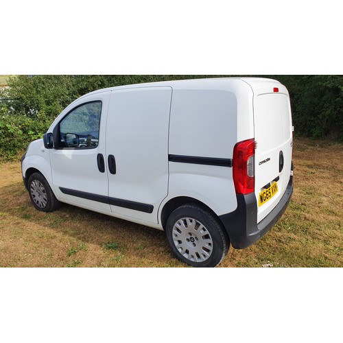 669 - Citroen Nemo 590 Enterprise HDI, White panel van, Reg: WG65 VXN, 30/10/2015, 5 spd manual diesel 124... 