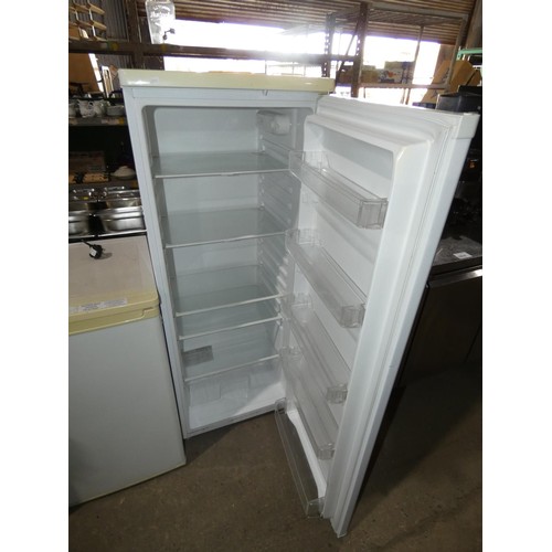 1075 - An under counter fridge and a 3/4 height fridge both by Curry's essentials - trade