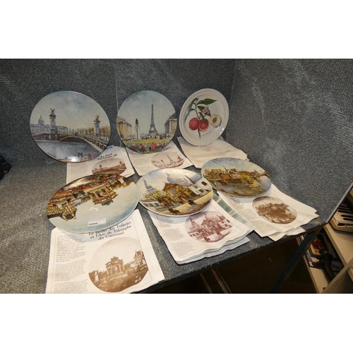 3009 - A collection of pictorial wall plates