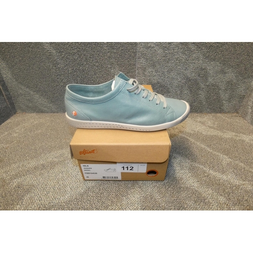 112 - A pair of ladies sneaker shoes by Softinos type ISLA154SOF washed diesel size Euro 40