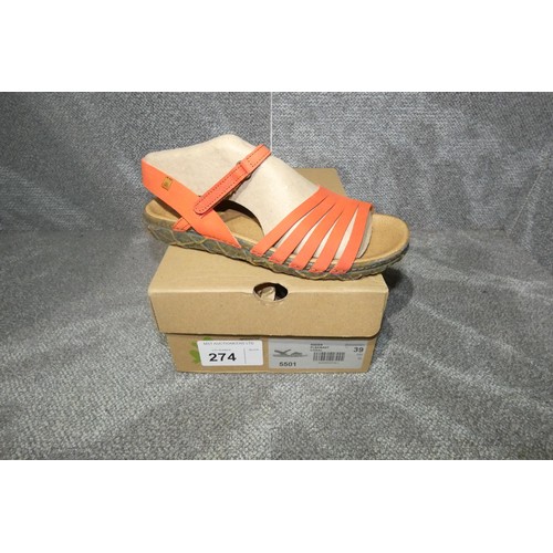 A pair of womens sandals by El Naturalista type Redes pleasant