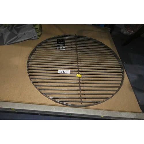 1247 - 1 Cook King 60cm black steel grate