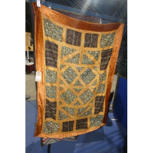 1371 - 1 patchwork wall hanging approx 165 x 118cm