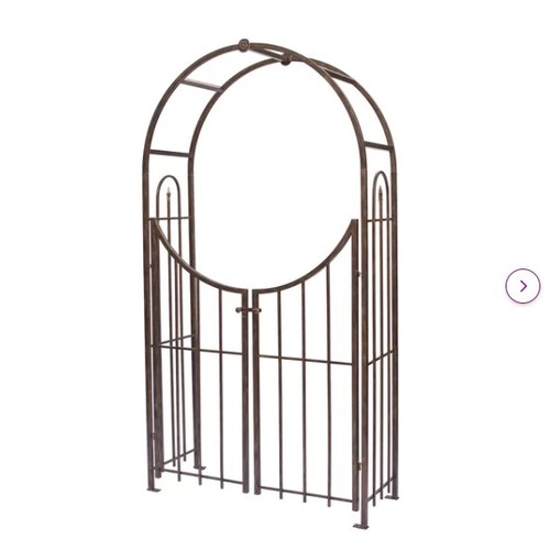 1241 - 1 Panacea metal gate arch RRP £165