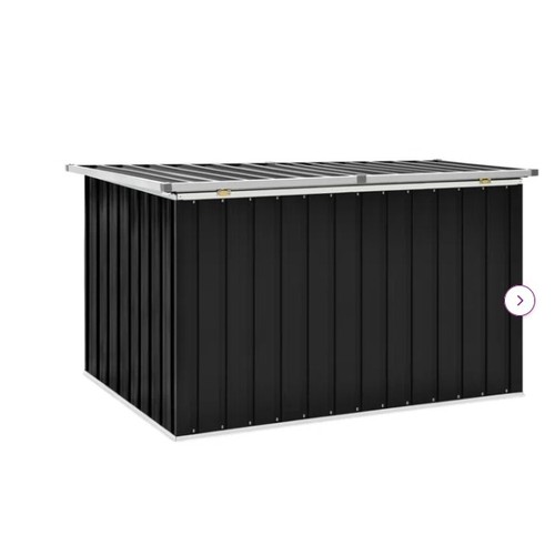 1242 - 1 Meta garden plastic storage box 1087L RRP £249