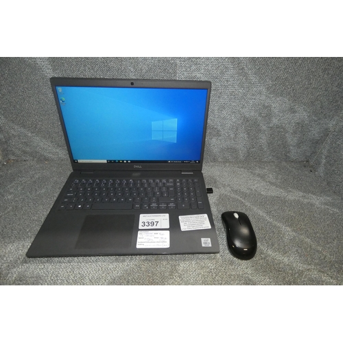 A Dell laptop with an i3 10th generation 2.1 GHz processor 8GB RAM ...