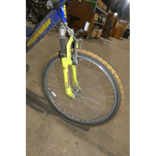 3085 - 1 mountain bike by Free Spirit type Ambush 24 inch wheels