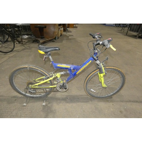 3085 - 1 mountain bike by Free Spirit type Ambush 24 inch wheels