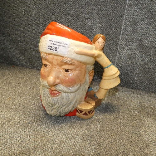 4238 - A Royal Doulton character jug of Santa Claus
