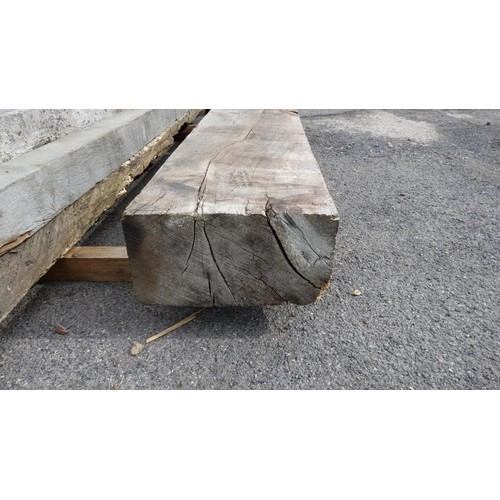 5597 - 1 piece of Oak approx 35 x 18 x 190cm long