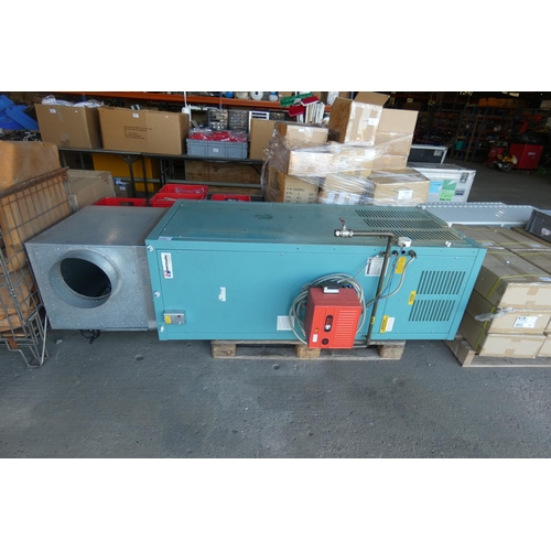 5038 - 1 Powrmatic work shop / warehouse heater model CP G150UD/1, G20 gas, nominal heat output 44kw