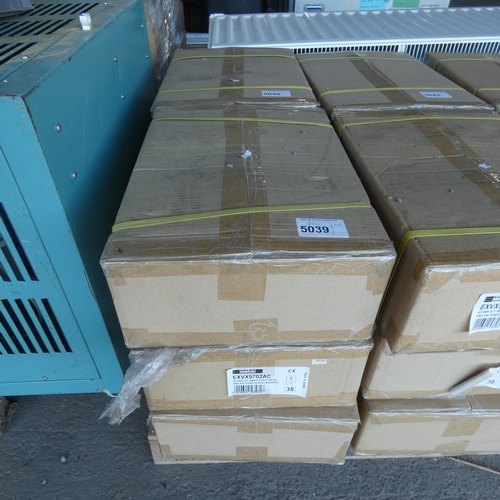 5039 - 3 boxes each containing 35 x Volex 45 amp DP switches with neon and air conditioning markings