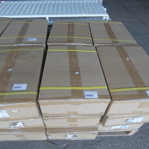 5043 - 6 boxes each containing 35 x Volex 45 amp DP switches with neon and air conditioning markings