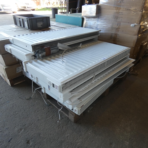 5045 - 1 pallet containing 10 x 240v electric radiator heaters by Electrorad etc