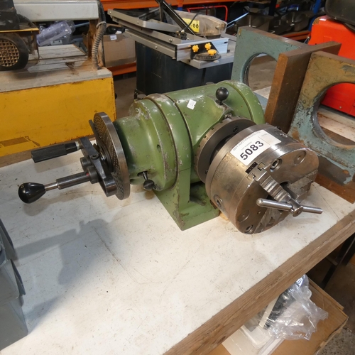 5083 - 1 dividing head by Meca type D1620A