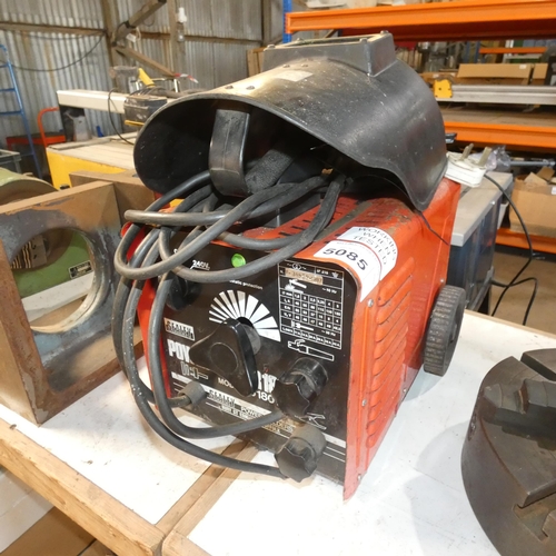 5085 - 1 Sealey power welder type 180XL, 240v, supplied with a welding mask