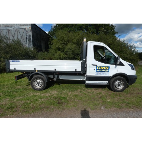 5678 - Ford Transit 250 L2 Diesel RWD 2.0 TCDI 130PS Tipper truck.  Reg WH68 VEL, 1st reg 12/02/2019, 6 spd... 