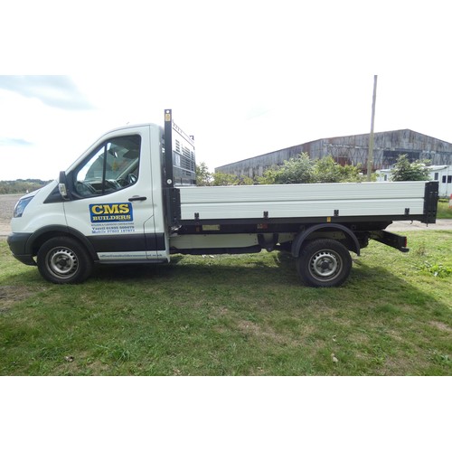 5678 - Ford Transit 250 L2 Diesel RWD 2.0 TCDI 130PS Tipper truck.  Reg WH68 VEL, 1st reg 12/02/2019, 6 spd... 