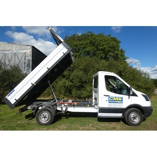 5678 - Ford Transit 250 L2 Diesel RWD 2.0 TCDI 130PS Tipper truck.  Reg WH68 VEL, 1st reg 12/02/2019, 6 spd... 