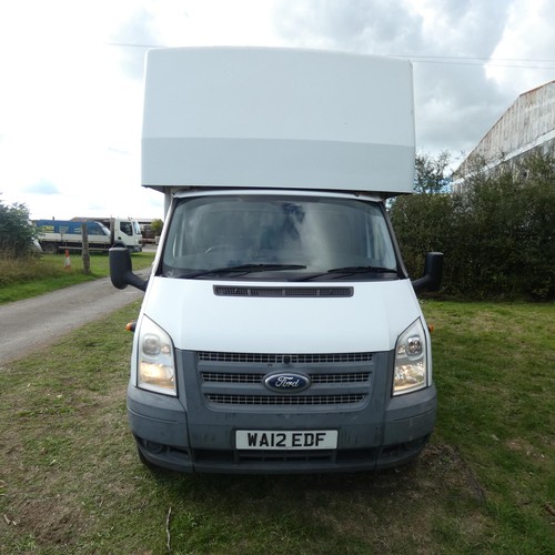 5679 - Ford Transit 125 T350 RWD LWB 2.2 TDCI 125PS RWD Luton Van, Reg WA12 EDF, 1st reg 08/03/2012, 6 spd ... 