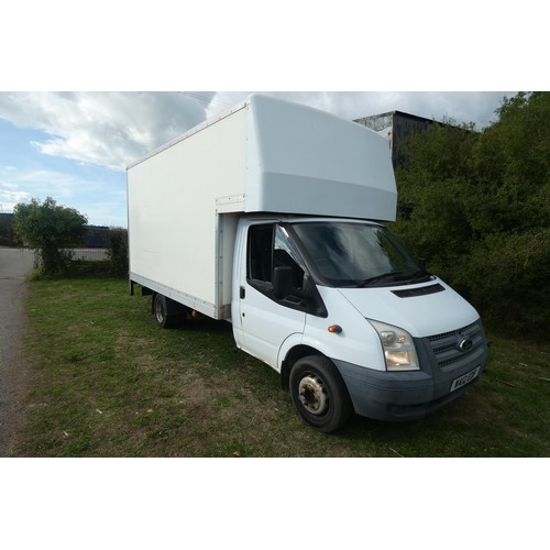 5679 - Ford Transit 125 T350 RWD LWB 2.2 TDCI 125PS RWD Luton Van, Reg WA12 EDF, 1st reg 08/03/2012, 6 spd ... 