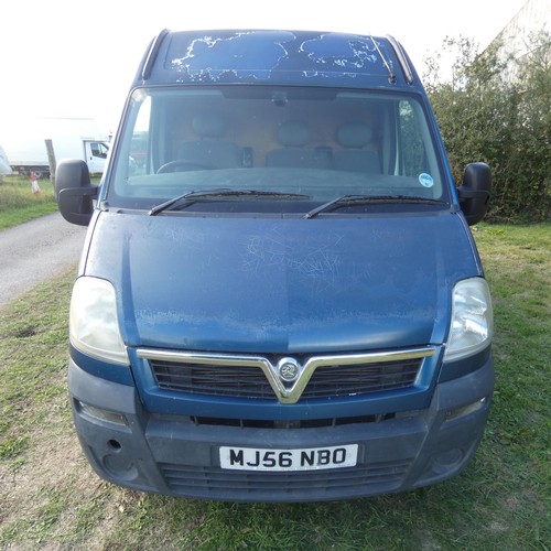 5681 - Vauxhall Movano 3500 2.5  CDTi LWB Hi Roof, Panel Van, reg MJ56 NBO, 1st reg 30/11/2006, 6 spd manua... 