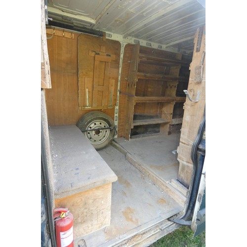 5681 - Vauxhall Movano 3500 2.5  CDTi LWB Hi Roof, Panel Van, reg MJ56 NBO, 1st reg 30/11/2006, 6 spd manua... 