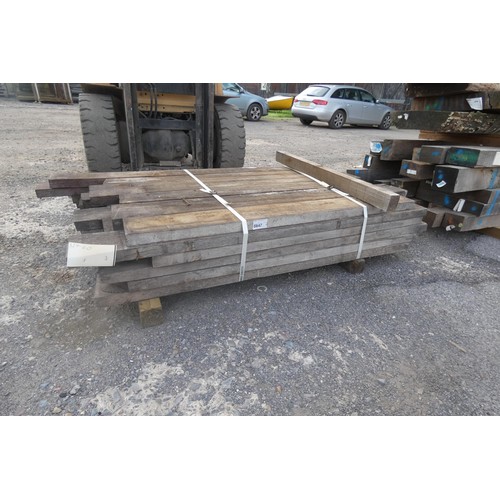 5647 - A Quantity Of Various Air Dried S/E Prime / Joinery 34mm-41mm Euro Oak - Ave Length 1.4m, Random Wid... 