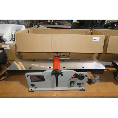 5275 - 1 Shinmax 40160H bench top  jointer 6 inch 240v. This is a sample machine which has only been tested... 