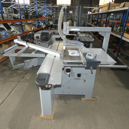 5293 - 1 sliding table panel saw by Felder model C-tech K 740 S, 3ph, YOM 2020, Cost £10k almost unused.