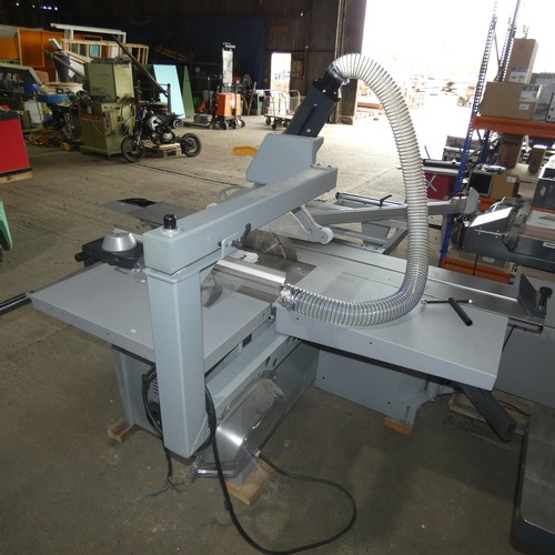 5293 - 1 sliding table panel saw by Felder model C-tech K 740 S, 3ph, YOM 2020, Cost £10k almost unused.