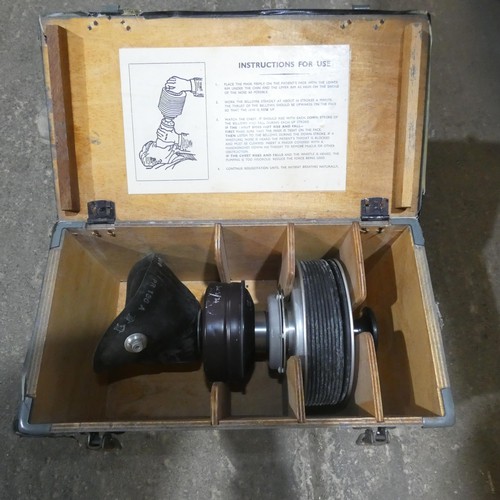 5247 - 1 vintage NBC resuscitator type portable MK2