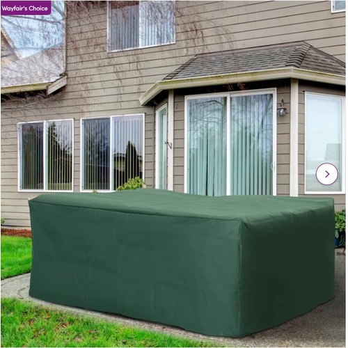 A UV / rain protective rattan furniture dining set cover RRP £23