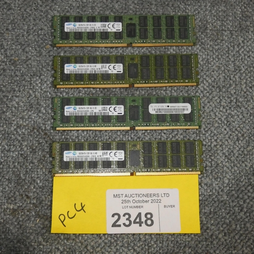 2348 - 4 x Samsung 8gb ram sticks 2rx4-pc4-2133p-ra0-10-mb1