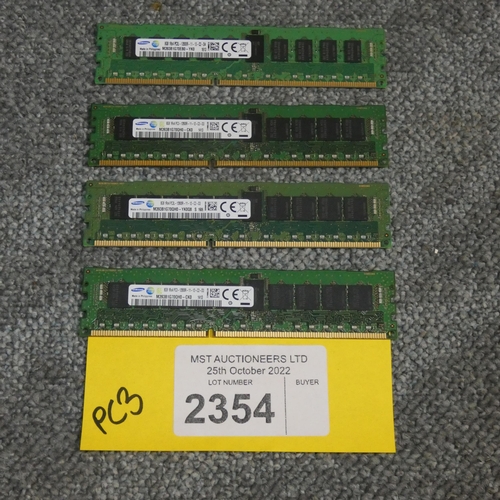 2354 - 4 x Samsung 8gb ram sticks 1Rx4-Pc3-12800r-11-12-c2-03