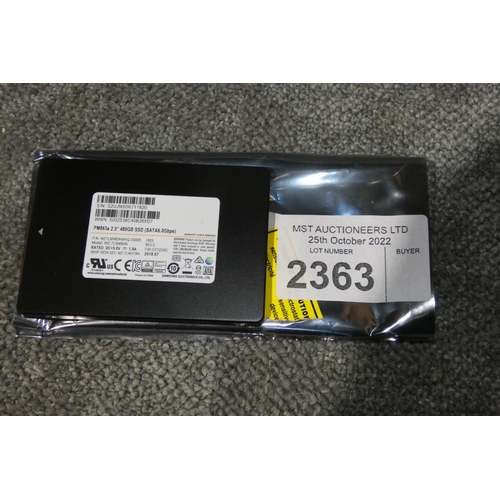 2363 - 1 x 2.5 inch 480gb SATA solid state drive