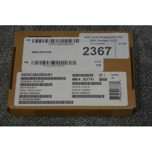 2367 - 1 x 2.5 inch 200gb SATA solid state drive