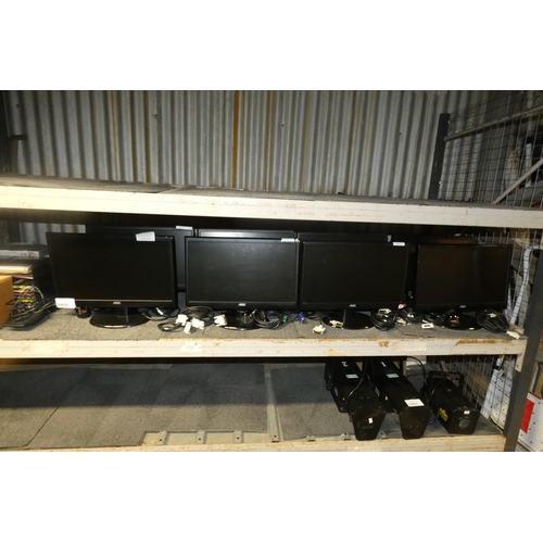 2408 - 8 x 18 inch pc monitors by AOC - trade