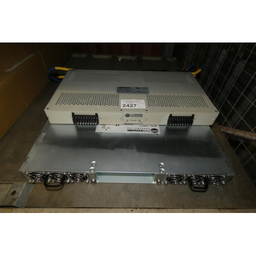 2427 - A telephone system by Unipower Telecom, tpcmr1u3 & dpg1u-a1-b1-c - trade