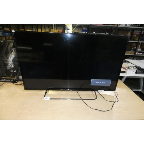 2450 - A 50 inch HDTV by JVC type LT-50C, comes with a stand and remote control - trade