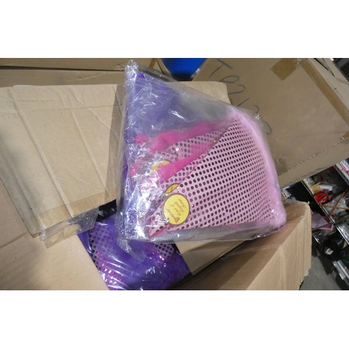 2053 - 1 pallet containing a quantity of various gift / novelty items including fairy princess hats and sca... 