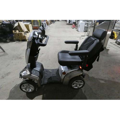 2097 - A battery powered mobility scooter by Kymco type Foru Agility metallic mink, cost around £2,500 when... 